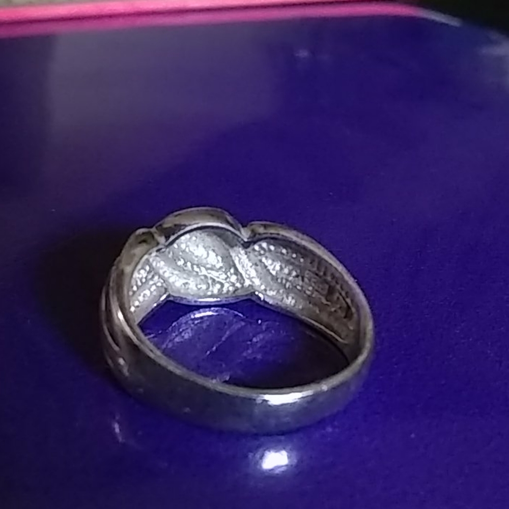 Chunky Solid Sterling Silver 925 Ring. - image 4